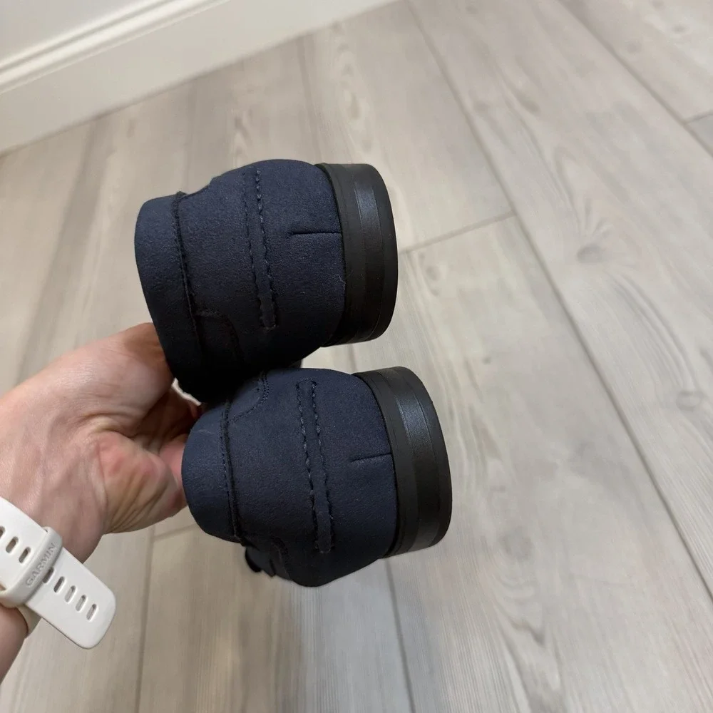 Kenneth Cole Reaction Estate 2.0 Belt Loafer Men's Navy Blue‎ Driving Style 10.5